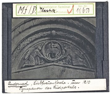 Vorschaubild Andernach: Liebfrauenkirche, Tympanon des Südportals, um 1210 Diasammlung